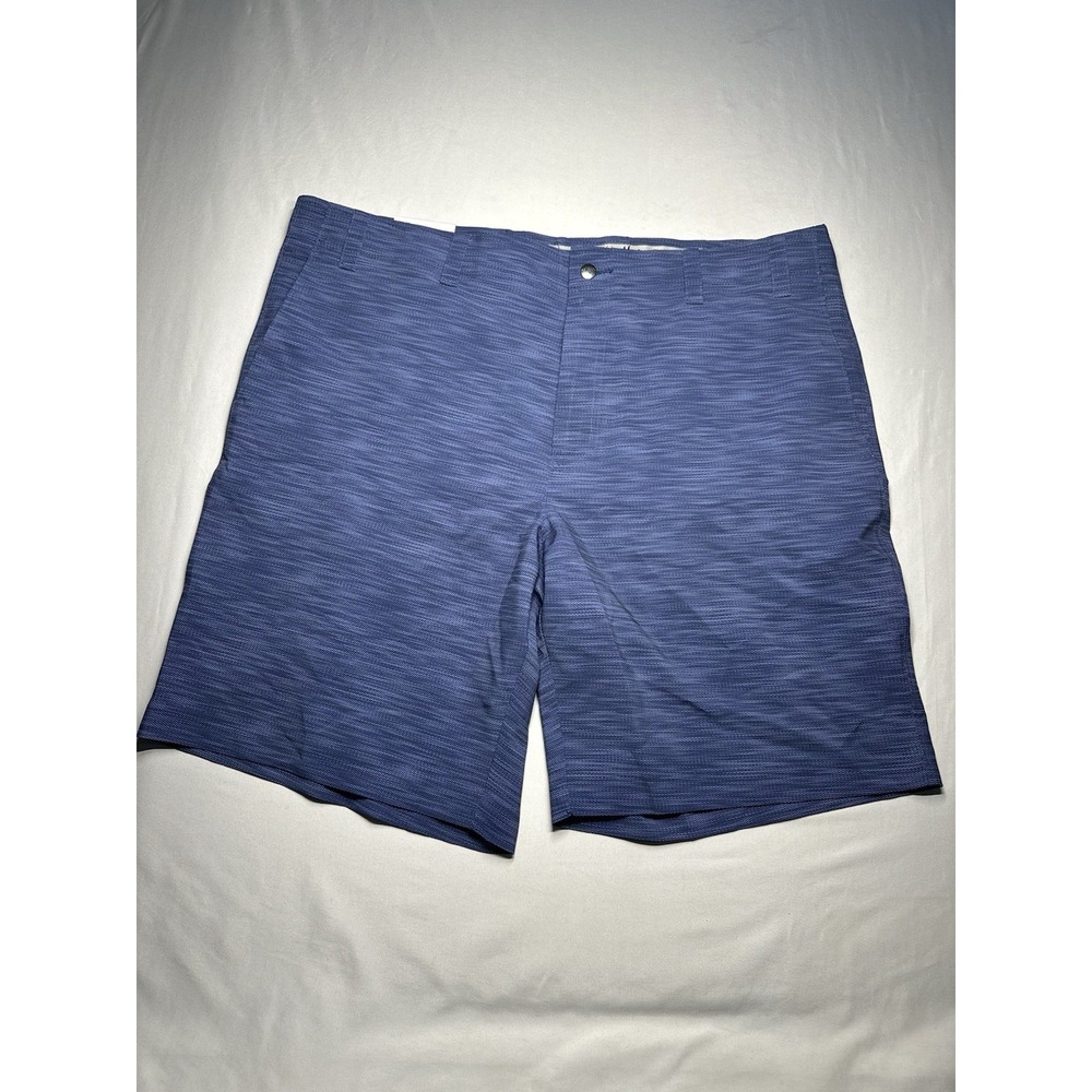 NWT Callaway Opti-Dri Mens Performance Golf Shorts Blue Heather Stretch Size 40